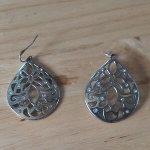 10 Items/$10 Elegant Silver Teardrop Earrings
